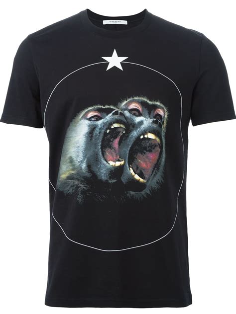 givenchy t shirts monkeys|Givenchy t shirt men price.